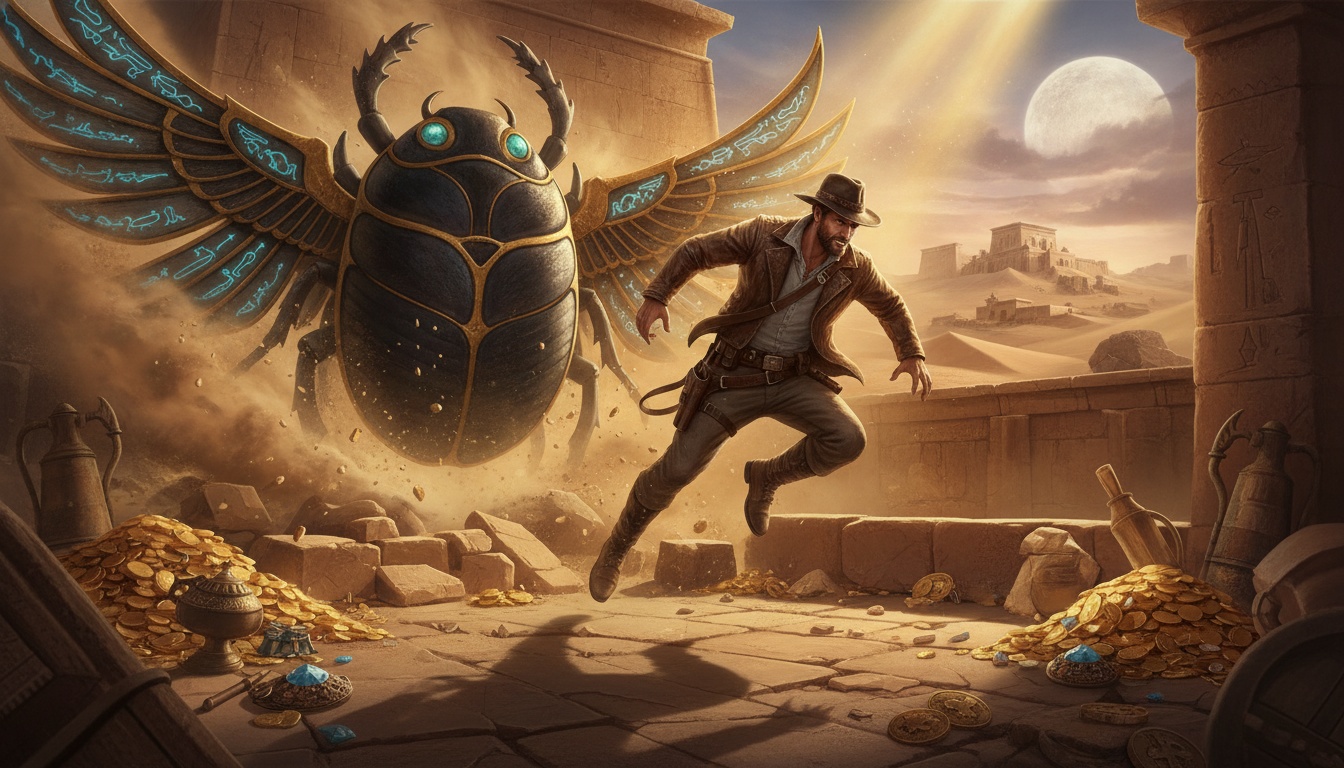 John Hunter and the Tomb of the Scarab Queen